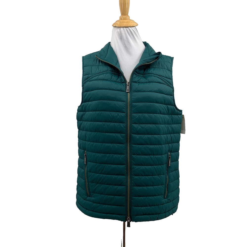 Sweaty Betty Vest Womens Extra Small Filled Quilted Puffer Gilet Full Zip Pocket